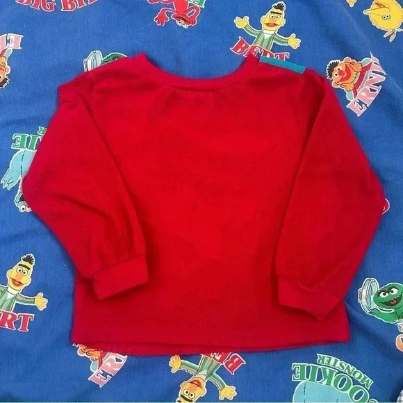 Kids Disney Cars Lightning McQueen Fleece Long Sleeve Top Size 18M - Picture 4 of 4